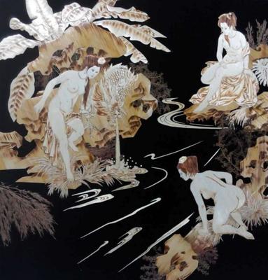 蘆俊俠的麥秸畫(huà)